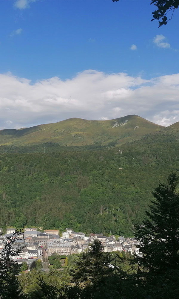 Photo de des montagnes d'Auvergne